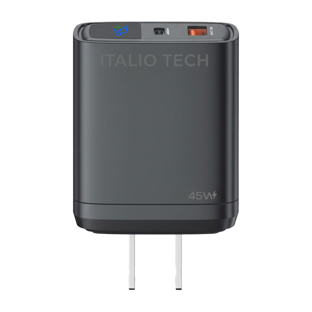 Italio Tech Raptor Vision 45W Smart Display Fast Charger