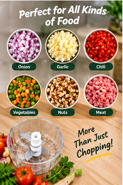 Mini Electric Chopper – Powerful & Compact Kitchen Helper