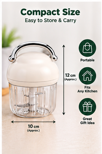 Mini Electric Chopper – Powerful & Compact Kitchen Helper
