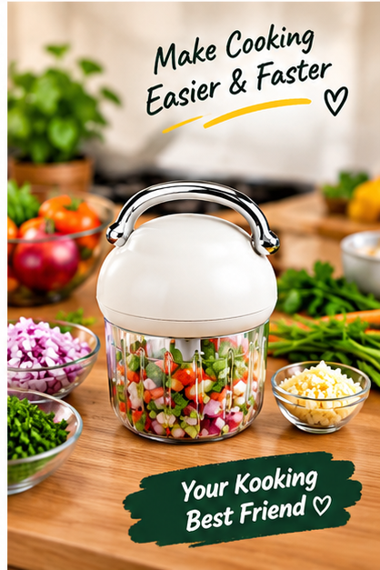 Mini Electric Chopper – Powerful & Compact Kitchen Helper