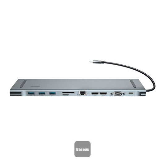 Baseus Elitejoy Series 11 in 1 Multi-functional Type-C intelligent HD HUB