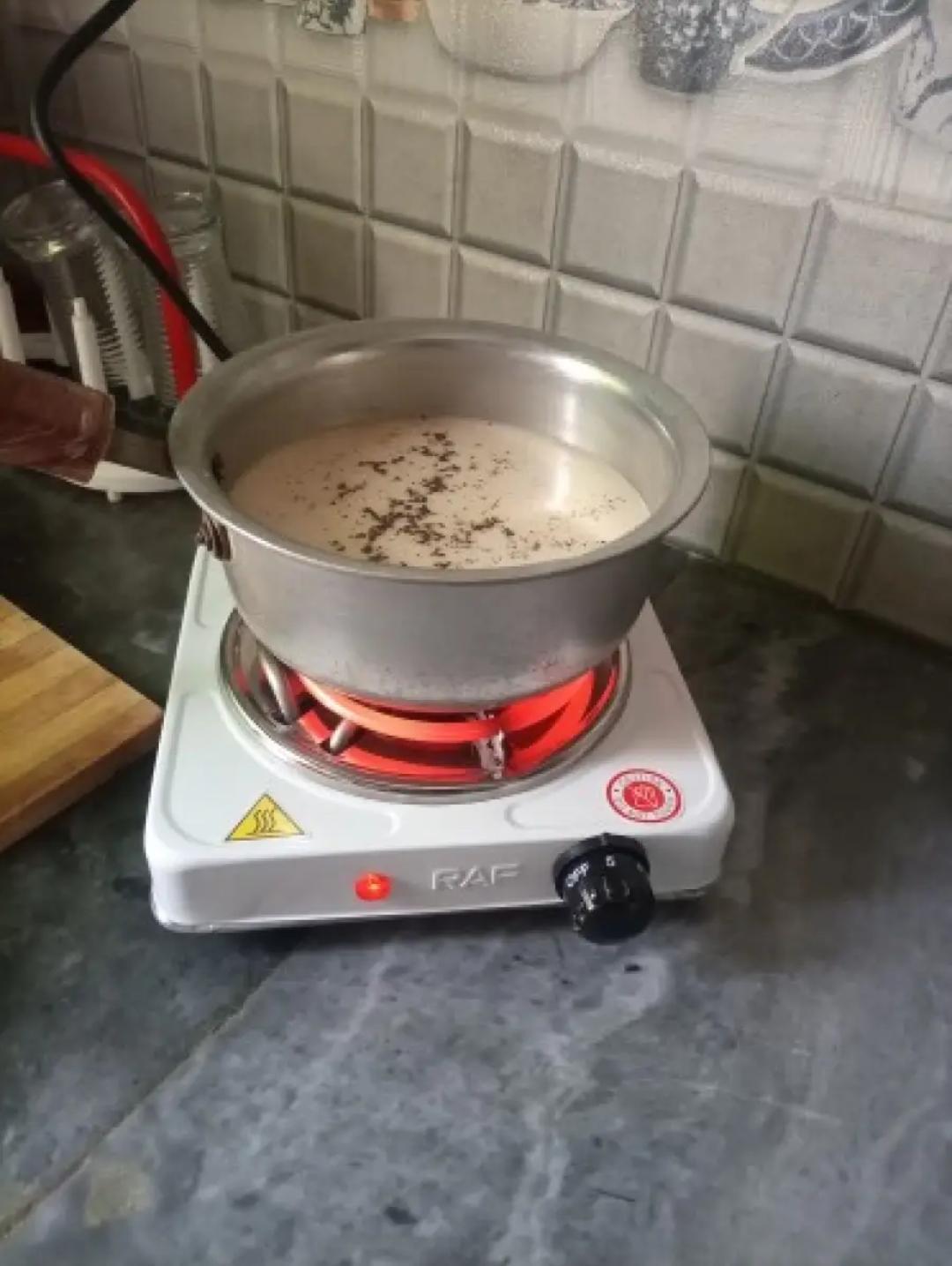 1000W Electric Hot Plate Stove | Single Burner Cooking Plate with 5 Heat Levels - COD Pakistan |