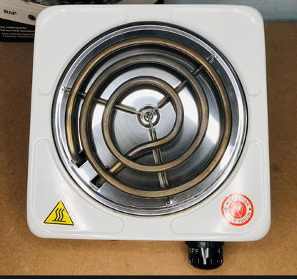 1000W Electric Hot Plate Stove | Single Burner Cooking Plate with 5 Heat Levels - COD Pakistan |