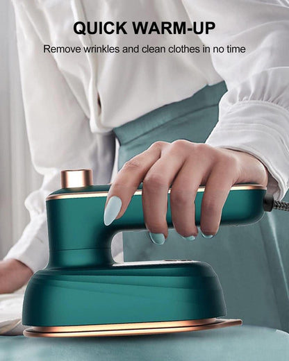 Professional Micro Steam Iron - 2 in 1 Wet & Dry Handheld Garment Steamer