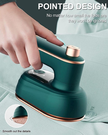 Professional Micro Steam Iron - 2 in 1 Wet & Dry Handheld Garment Steamer