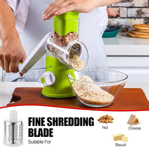 3 in 1 Rotary Vegetable Slicer