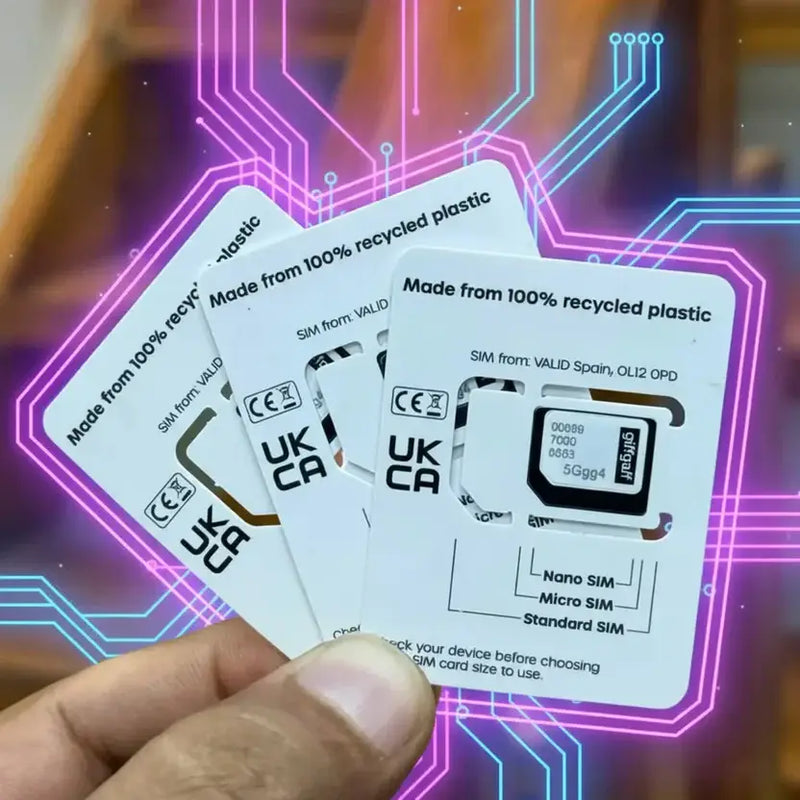 Europe + UK Data SIM Card