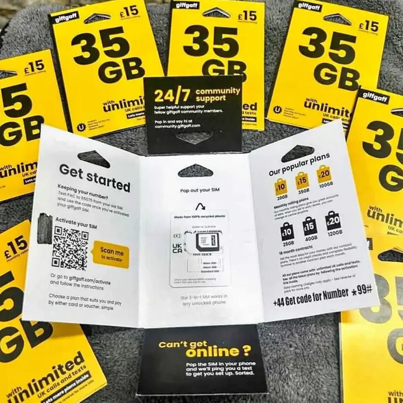 Europe + UK Data SIM Card