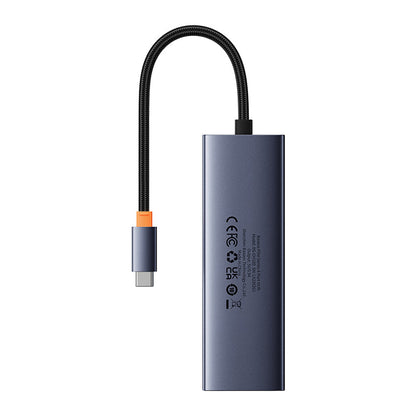 Baseus Flite Series 4-Port HUB (Type-C to USB3.0*3+RJ45*1）