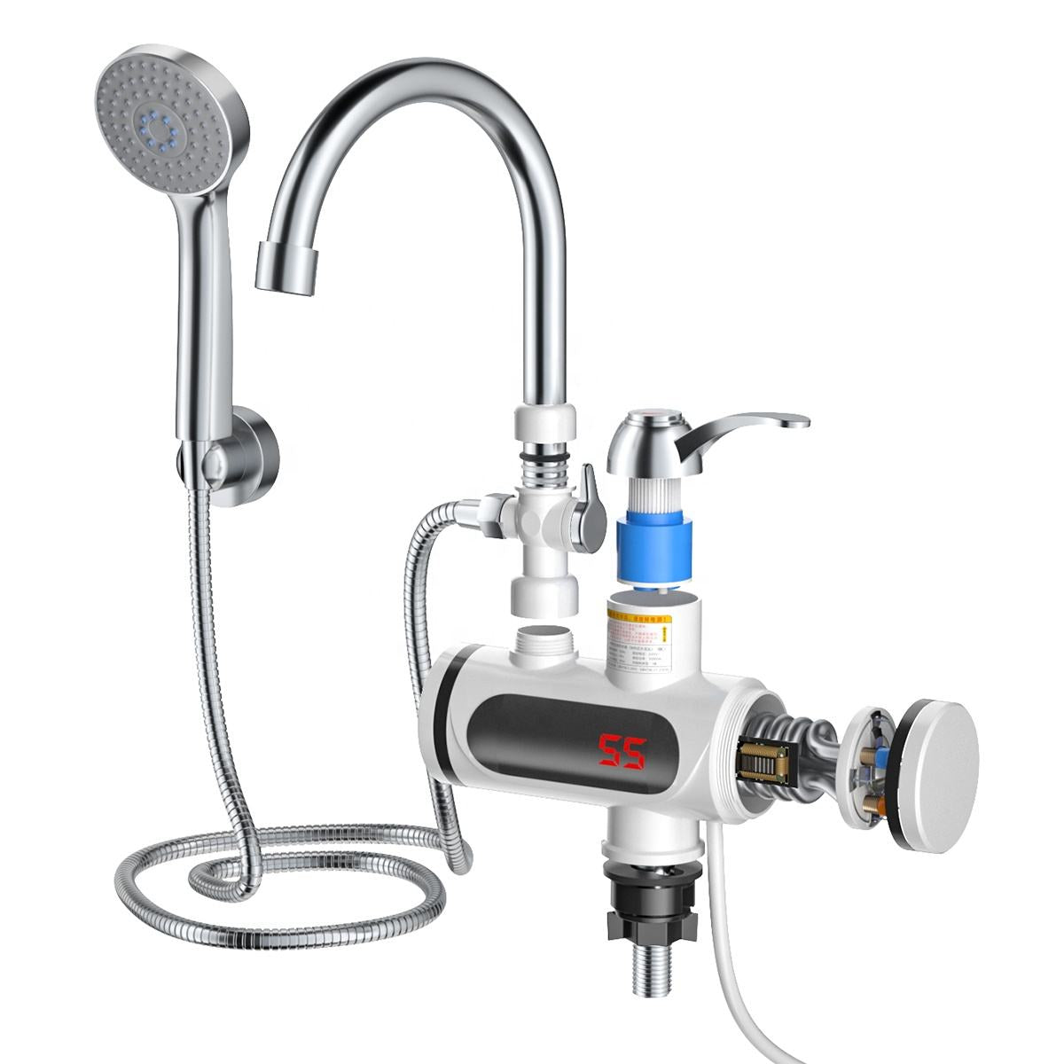 Instant Electric Water Heater Tap 3 Second Fast Heating