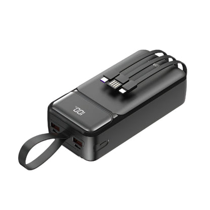 Aspor A317 30000mAh PowerBank 22.5W PD 20W Fast Charging Built in Cable Portable