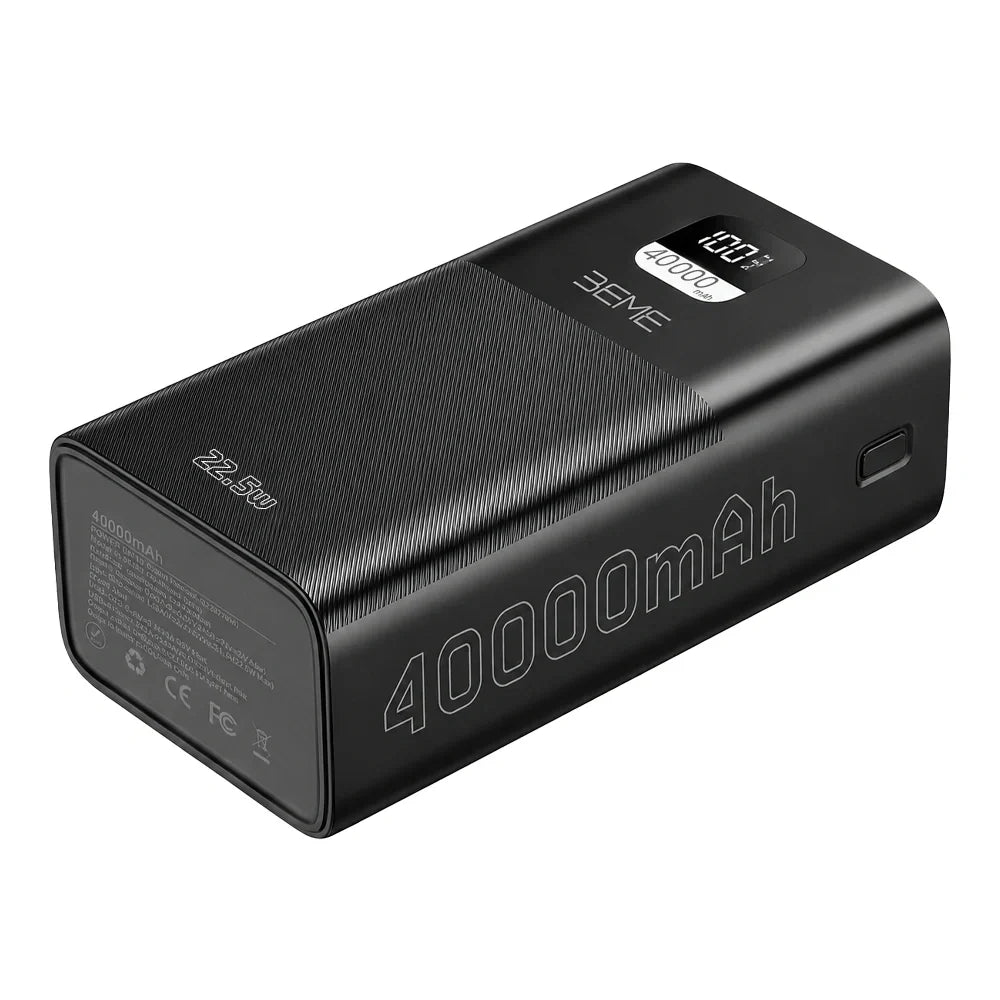BEME Nomad 40000mAh Powerbank 22.5W Fast Charging