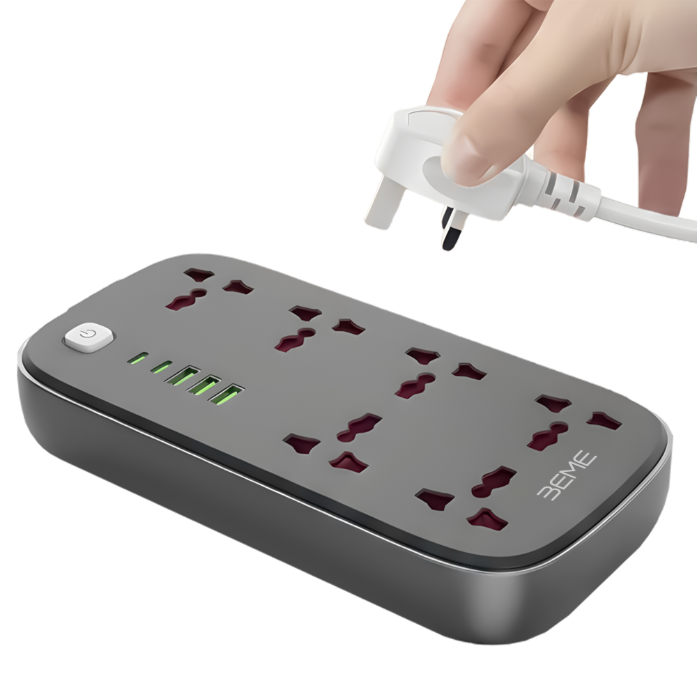 BEME Power Strip 2 Multi Port Power Extention