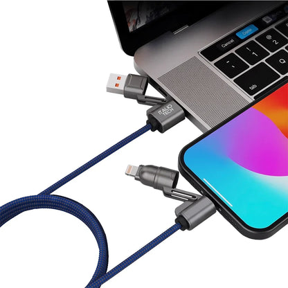 Italio Tech Link Pro 240W Fast Charging 4 in 1 Cable