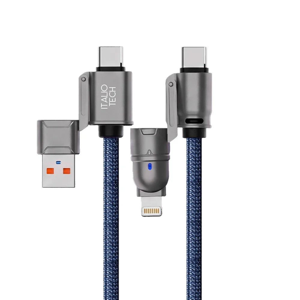 Italio Tech Link Pro 240W Fast Charging 4 in 1 Cable