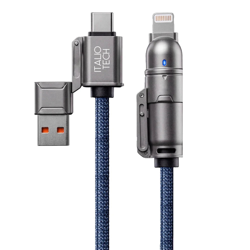 Italio Tech Link Pro 240W Fast Charging 4 in 1 Cable