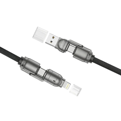Italio Tech Link Ultra 240W Fast Charging 4 in 1 Cable