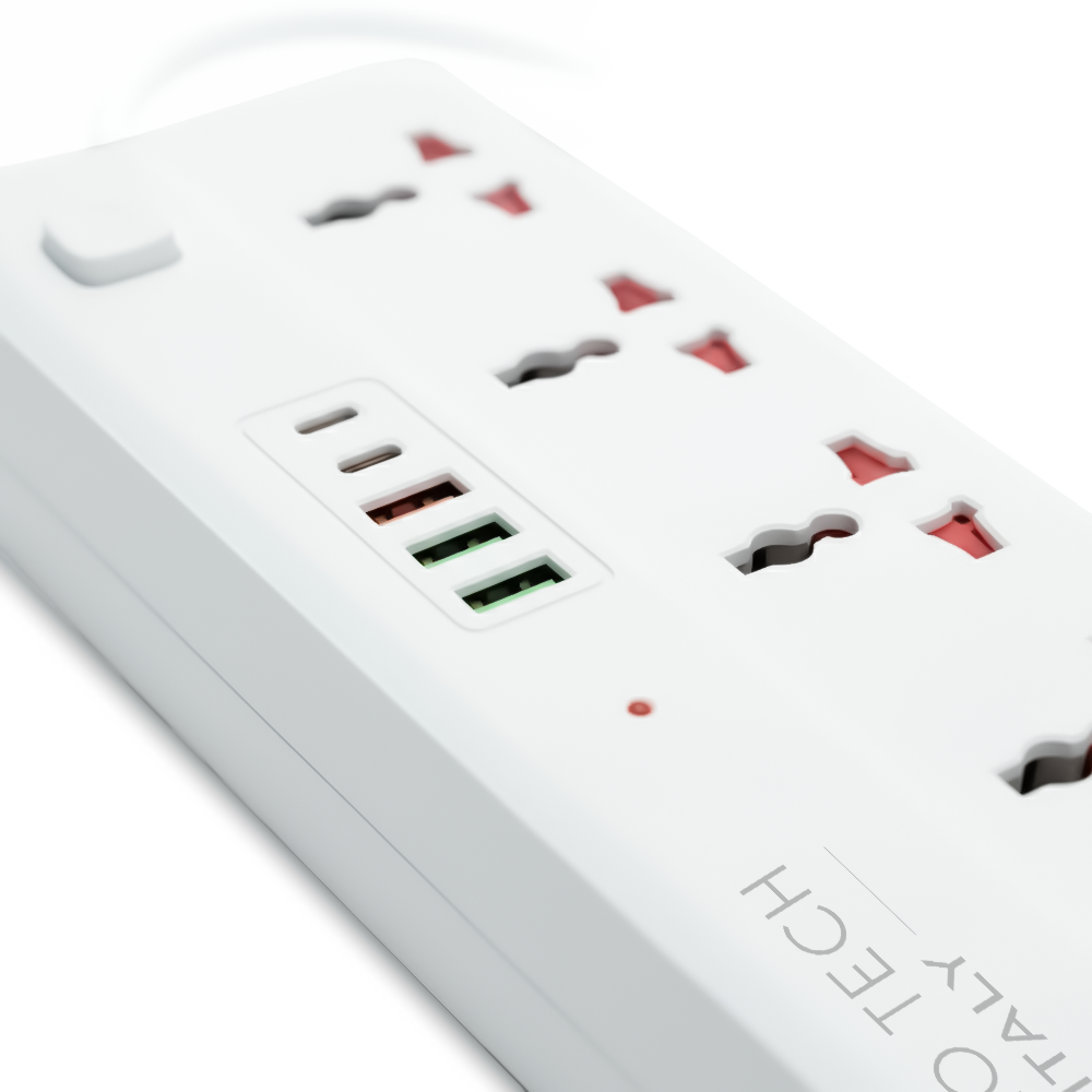 Italio Tech Power Nest Multi Port Extension