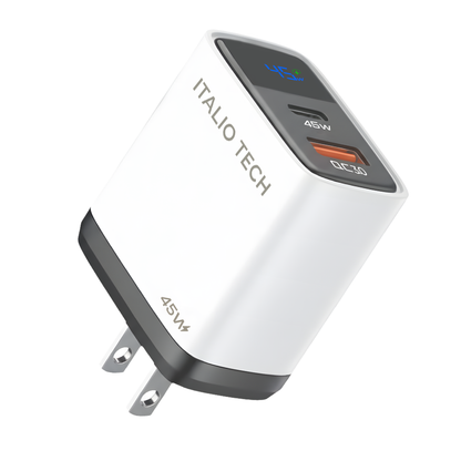 Italio Tech Raptor Vision 45W Smart Display Fast Charger