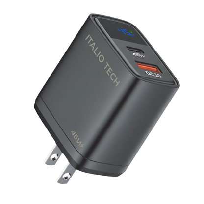 Italio Tech Raptor Vision 45W Smart Display Fast Charger
