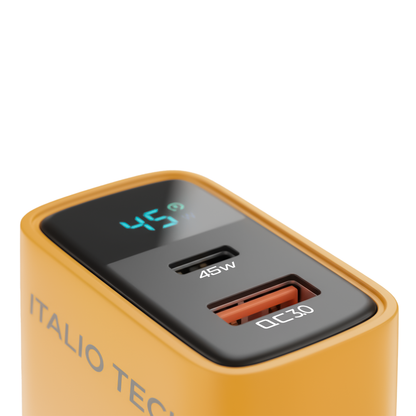 Italio Tech Raptor Vision 45W Smart Display Fast Charger