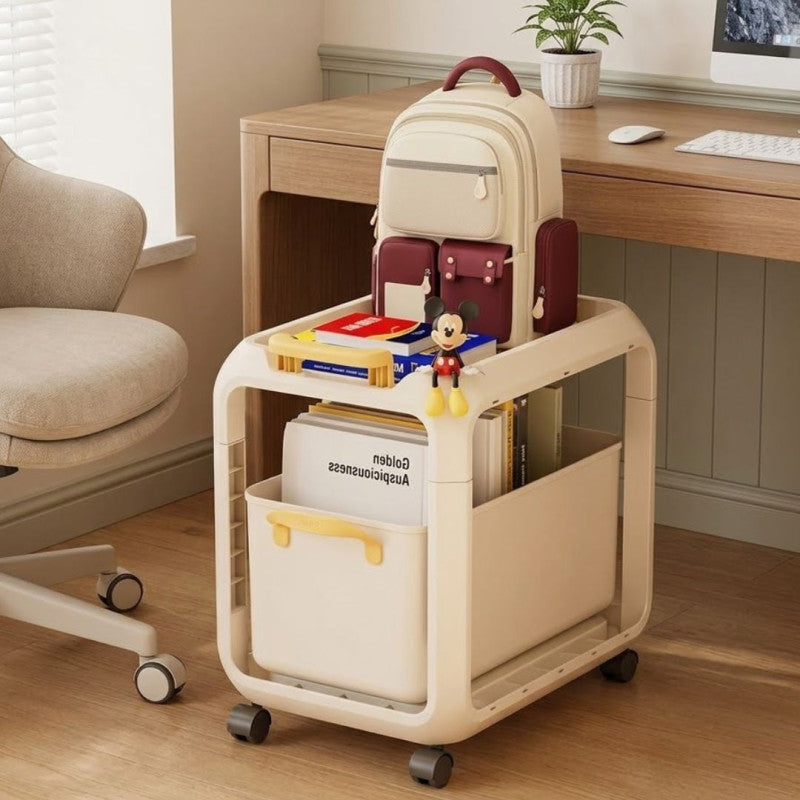Removable Storage Cart Under Desk Trolley(One Layer)