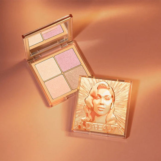 Huda Beauty Medium Glow Obsessions Highlighter Face Palette